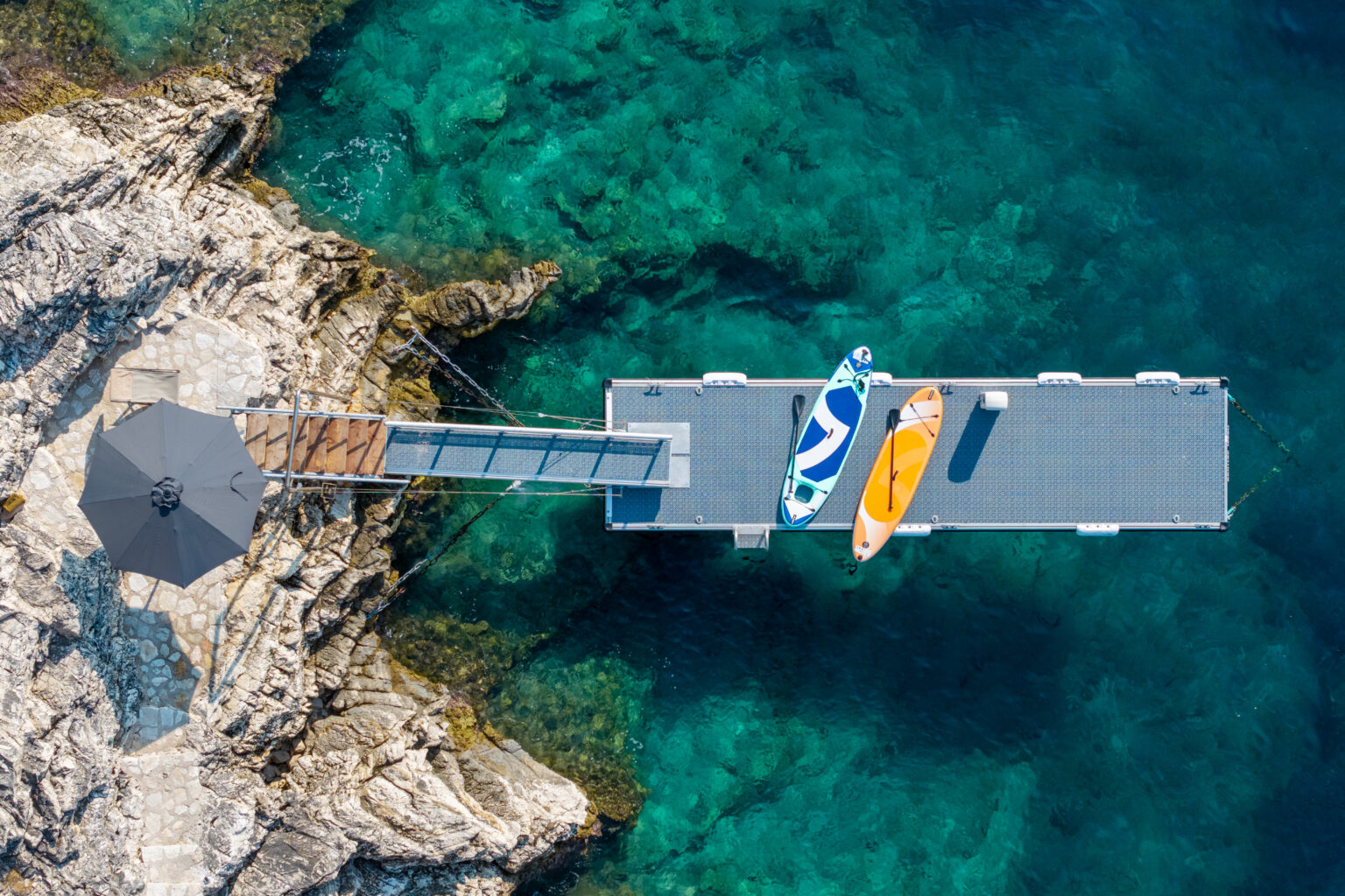 Villa Alice private sea access